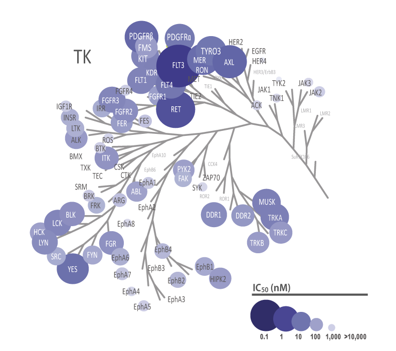 Kinase tree folder 